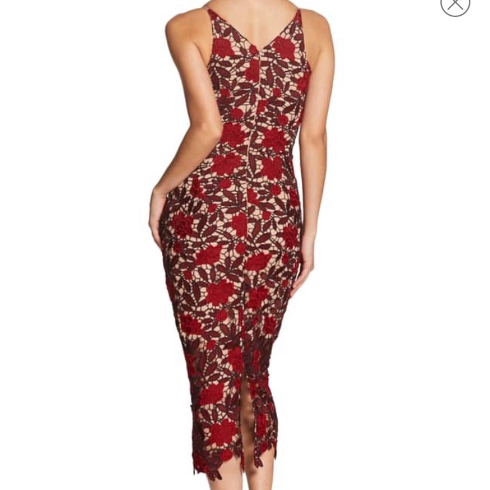 [Dress the Population] Aurora Embroidered Sheath - Picture 2 of 7